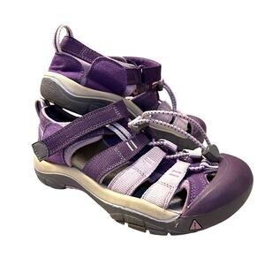 Keen Newport H2 Hiking Sandals Shoes Youth Purple Gorpcore Size 3